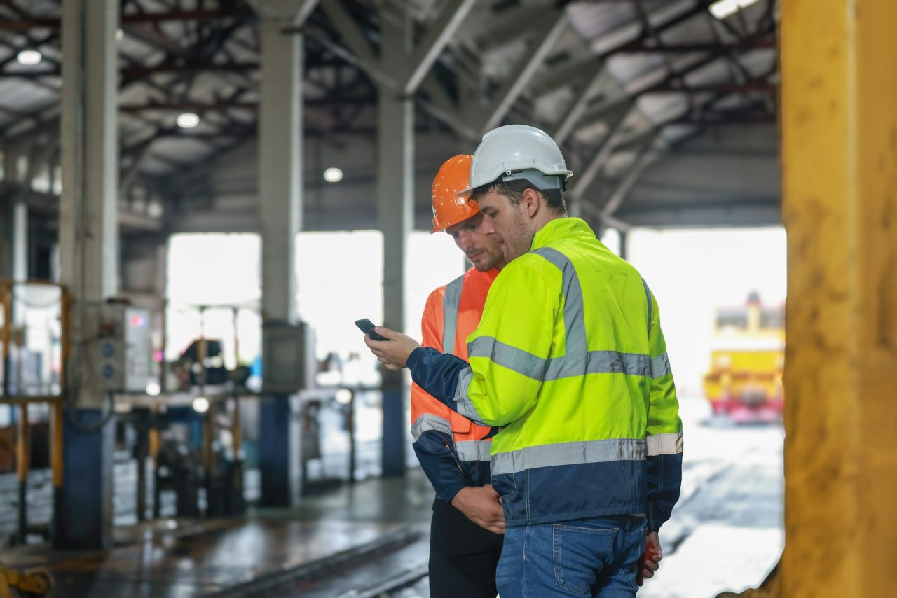 locomotive engineers trading carbon credits on platform for responsible railway emission reduction